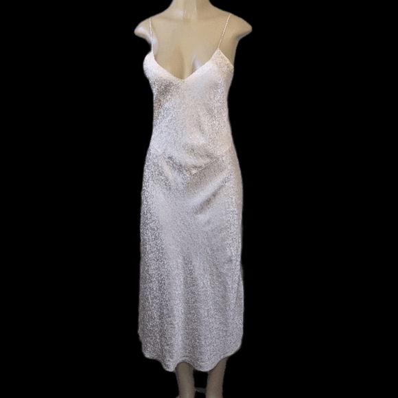 Vintage Silk Midi Slip Dress - Picture 6 of 8